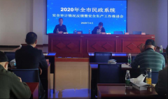 2020年全市民政系统安全审计情况反馈暨安全生产工作推进会